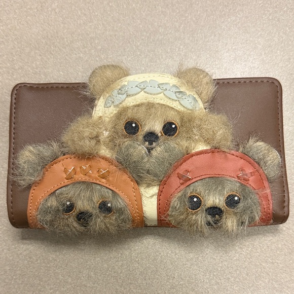 Loungefly Handbags - Loungefly Star Wars Brown Wallet